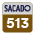 SACADO 513 (nouvelle fenêtre)