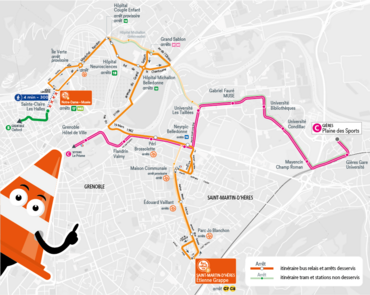 carte GEVT 2025 travaux nuit