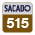 SACADO 515 (nouvelle fenêtre)