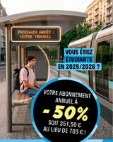 pour se lancer dans la vie active, -50 %, c'est un bon départ.