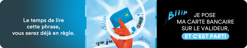 Le temps de lire cette phrase, vous serez déjà en règle. - Je pose ma carte bancaire sur le valider et c'est parti !