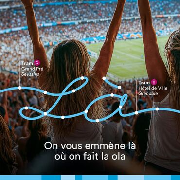On vous emmène là où on fait la ola !