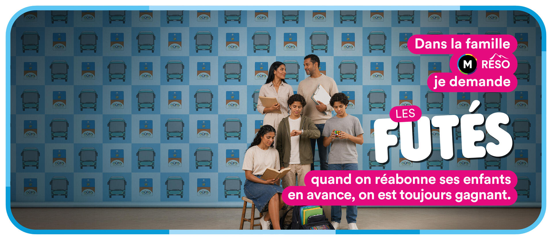 Dans la famiille M réso, je demande "Les Futés", quand on réabonne ses enfants en avance, on est toujours gagnant.